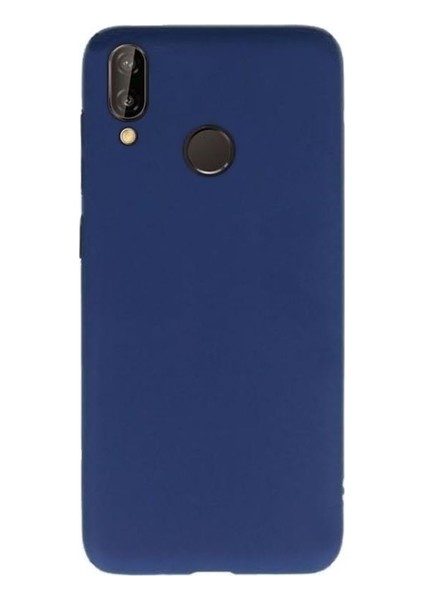 Samsung Galaxy M30 Kılıf Mat Premium Silikon Kılıf - Lacivert