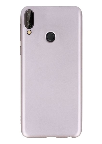 Samsung Galaxy M30 Kılıf Mat Premium Silikon Kılıf - Rose + Tam Kaplayan 6D Nano Ekran Koruyucu