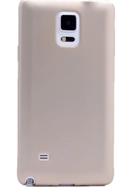 Tekno Grup Samsung Galaxy Note 3 Mat Premium Silikon Kılıf - Gold + Cam Ekran Koruyucu