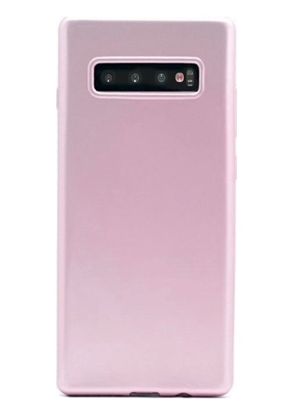 Samsung Galaxy S10 Plus Mat Premium Silikon Kılıf - Rose