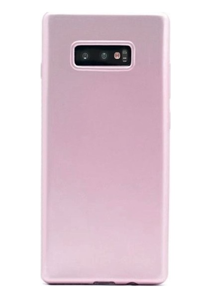 Samsung Galaxy S10E Mat Premium Silikon Kılıf - Rose + Tam Kaplayan 6D Nano Ekran Koruyucu