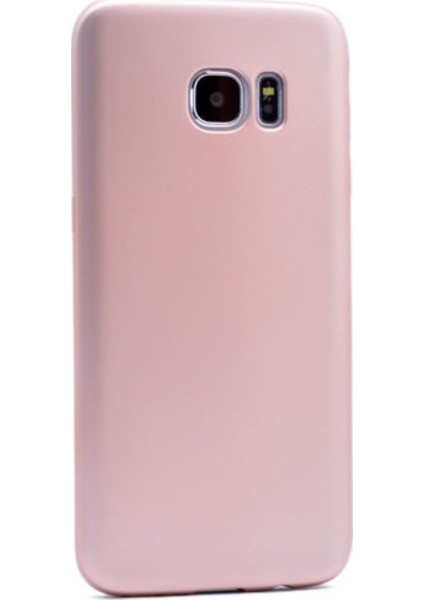 Samsung Galaxy S7 Mat Premium Silikon Kılıf - Rose