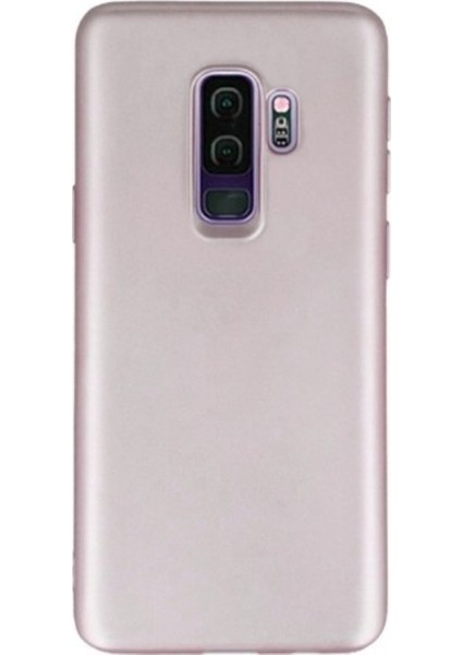 Samsung Galaxy S9 Plus Mat Premium Silikon Kılıf - Rose + 360 Full Body Ekran Koruma (Ön-Arka)