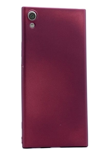 Sony Xperia XA Ultra Kılıf Mat Premium Silikon Kılıf - Bordo