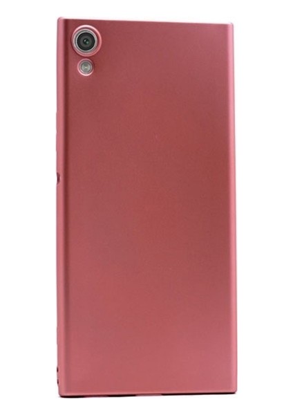 Sony Xperia XA Ultra Kılıf Mat Premium Silikon Kılıf - Rose + Cam Ekran Koruyucu