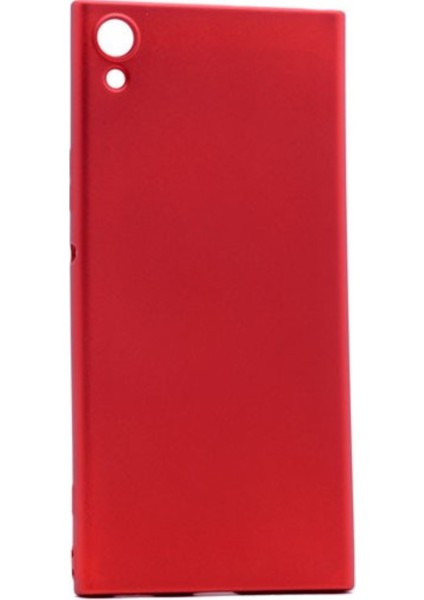 Sony Xperia Xa Ultra Mat Premium Silikon Kılıf - Kırmızı
