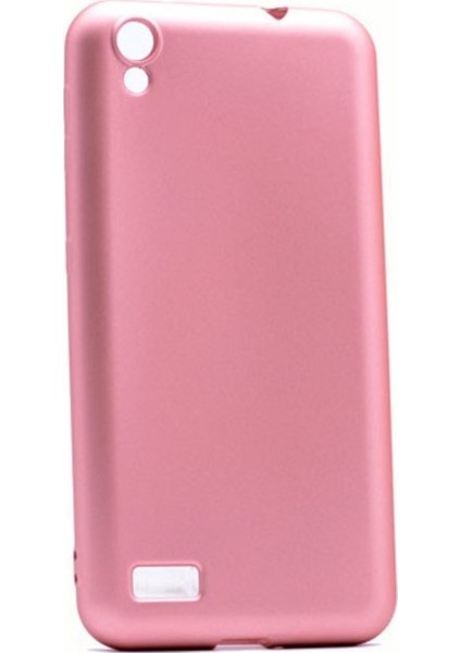 Vestel Venüs 5010 Mat Premium Silikon Kılıf - Rose + Cam Ekran Koruyucu