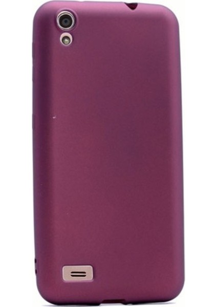 Vestel Venüs 5040 Mat Premium Silikon Kılıf - Bordo + Nano Ekran Koruyucu