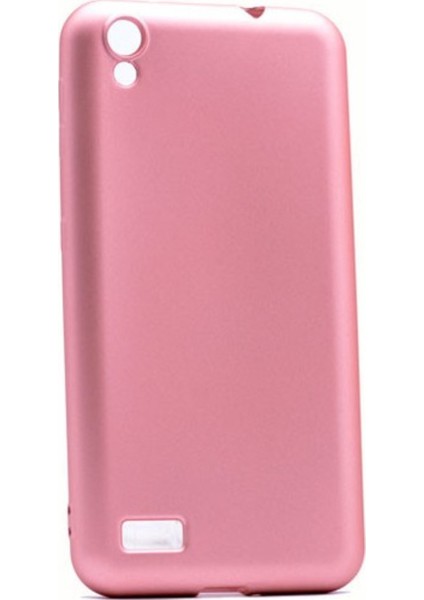 Vestel Venüs 5040 Mat Premium Silikon Kılıf - Rose + Nano Ekran Koruyucu