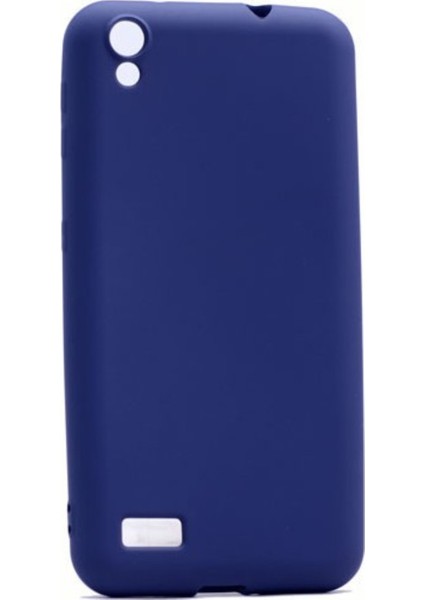 Vestel Venüs 5040 Mat Premium Silikon Kılıf - Lacivert + Nano Ekran Koruyucu