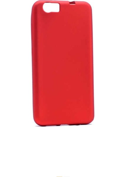 Vestel Venüs 5070 Mat Premium Silikon Kılıf - Kırmızı