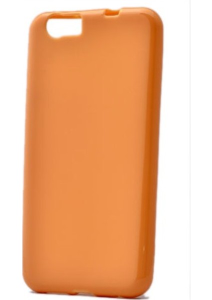 Vestel Venüs 5070 Mat Premium Silikon Kılıf - Gold + Nano Ekran Koruyucu