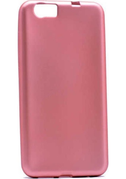 Vestel Venüs 5070 Mat Premium Silikon Kılıf - Rose + Nano Ekran Koruyucu