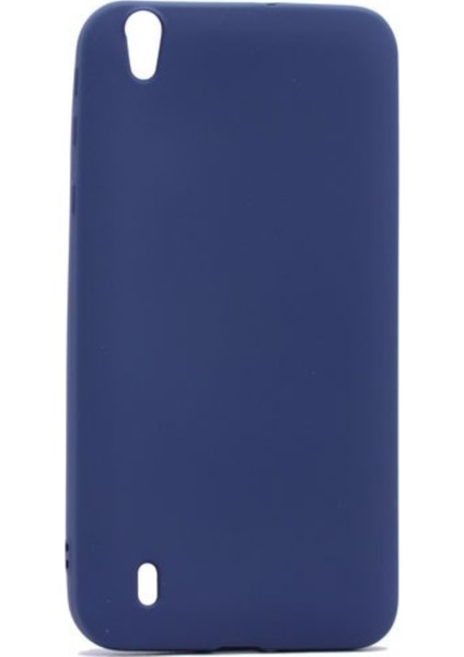 Vestel Venüs 5530 Mat Premium Silikon Kılıf - Lacivert + Nano Ekran Koruyucu