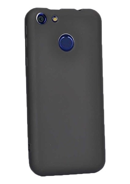 Vestel Venüs E4 Kılıf Mat Premium Silikon Kılıf - Siyah
