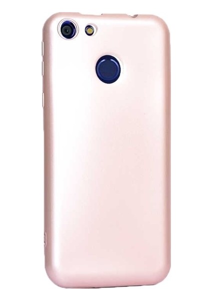 Vestel Venüs E4 Kılıf Mat Premium Silikon Kılıf - Rose