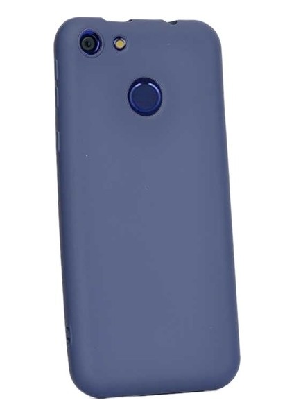 Vestel Venüs E4 Kılıf Mat Premium Silikon Kılıf - Lacivert
