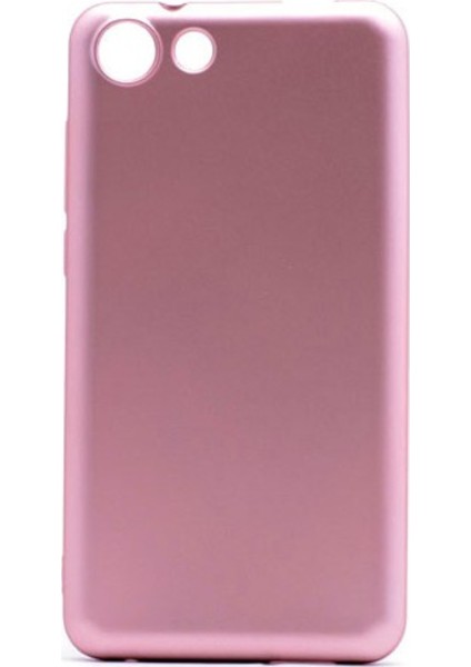 Vestel Venüs V4 Mat Premium Silikon Kılıf - Rose