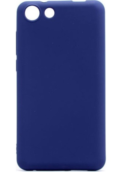 Vestel Venüs V4 Mat Premium Silikon Kılıf - Lacivert