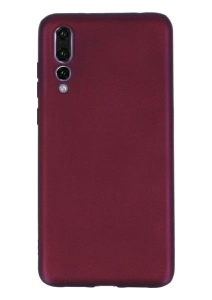 Xioami Mi 9 Kılıf Mat Premium Silikon Kılıf - Bordo