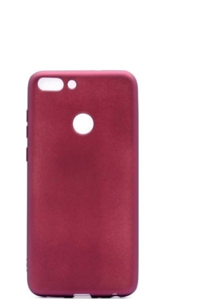 Tekno Grup Xioami Redmi 6 Mat Premium Silikon Kılıf - Bordo + Nano Ekran Koruyucu