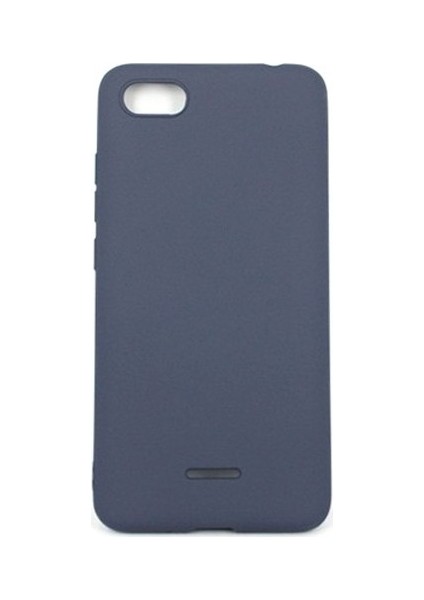 Xioami Redmi 6A Kılıf Mat Premium Silikon Kılıf - Lacivert