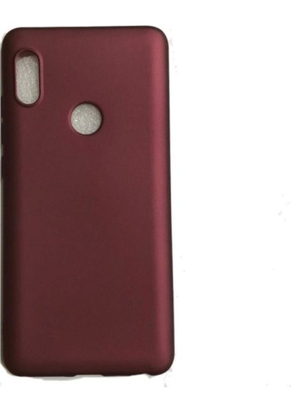 Xioami Redmi Note 5 Pro Mat Premium Silikon Kılıf - Bordo
