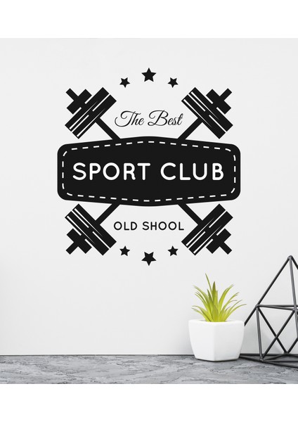 Areksan Reklam The Best Sport Club Duvar Sticker