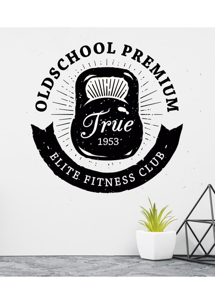 Areksan Reklam True Elite Fitness Club Duvar Sticker