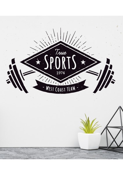 Areksan Reklam True Sports Duvar Sticker