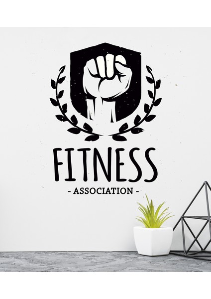 Areksan Reklam Fitness Association Duvar Sticker