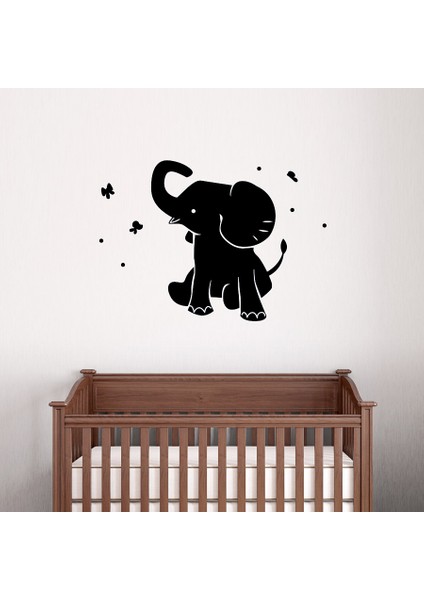 Areksan Reklam Sevimli Yavru Fil Çocuk Odası Duvar Sticker