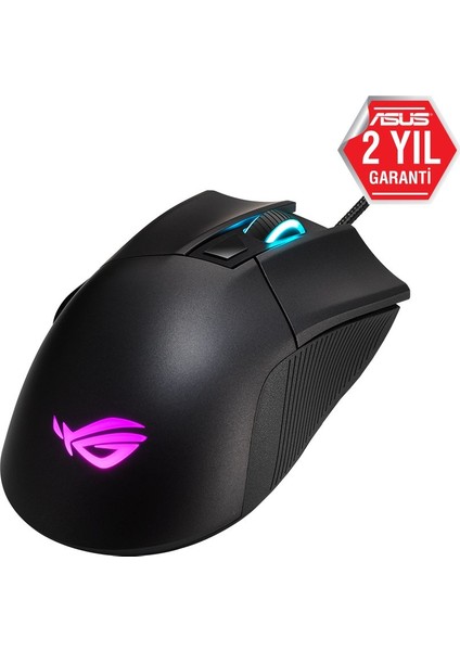 P507 ROG Gladius II Core Aura Sync RGB Oyuncu Mouse