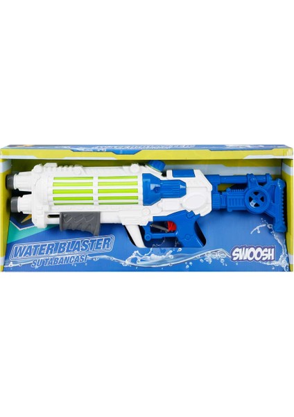 Pompalı Büyük Boy Su Tabancası 57 cm - Beyaz