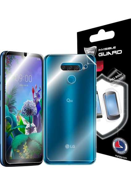 LG Q60 Tam Kaplama (Ekran ve Arka Koruma)