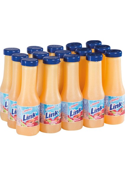 Link Şeftali Aromalı İçecek 200 ml (15'li)