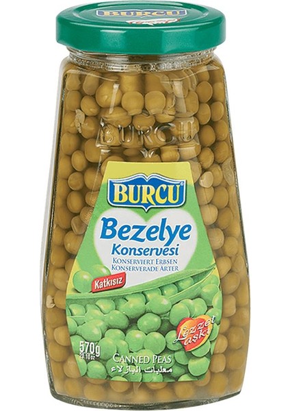 BURCU BEZELYE KONSERVESİ 570 Gr