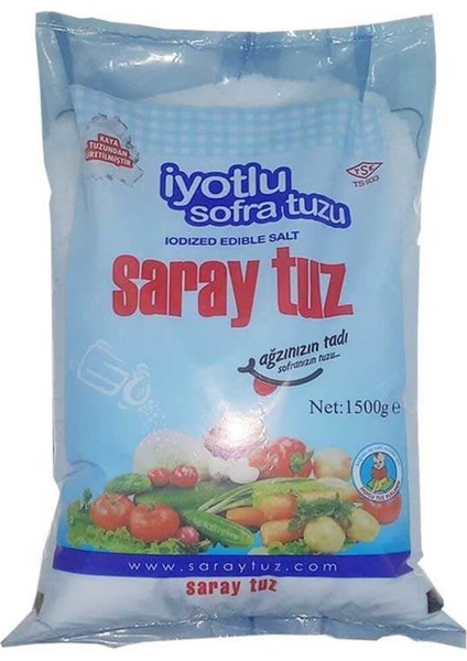 İyotlu Tuz 1500 gr