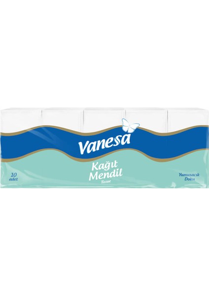 2 Katlı Mendil 10 Lu