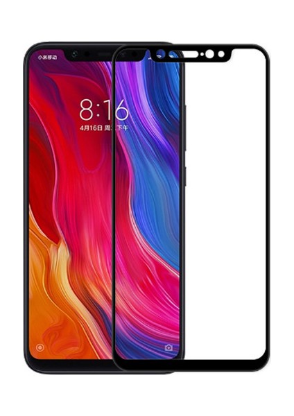 Samsung Galaxy Note 10 Plus Tam Kapatan 5D Kırılmaya Dayanıklı Cam Ekran Koruyucu Siyah