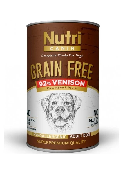 Nutri Canin G.F. Venison Sweet Potatoes 400 g