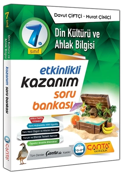 Çanta Yayınları 7. Sınıf Din Kültürü Kazanım Soru Bankası