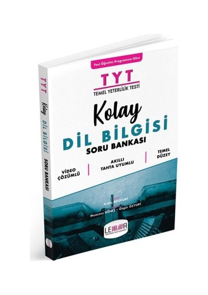 LEMMA Yayınları TYT Kolay Dil Bilgisi Soru Bankası