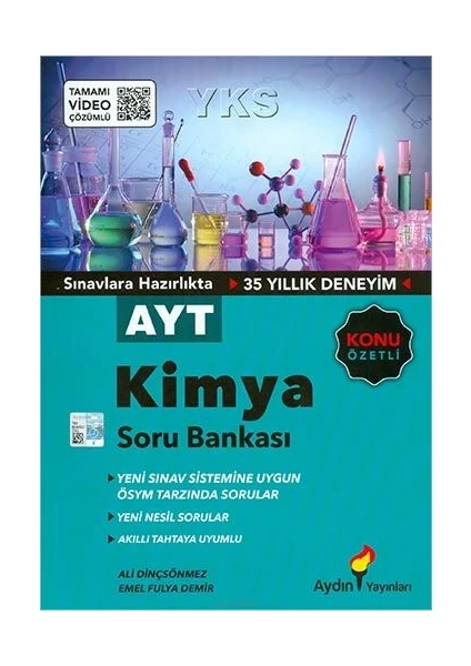 Aydın Yayınları AYT Kimya Soru Bankası