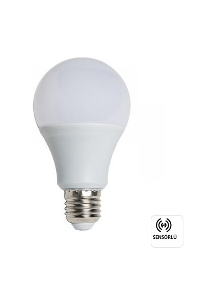 Ct-4259 12W Sensörlü Led Ampül  Beyaz