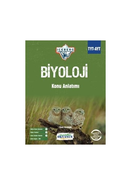 TYT - AYT Iceberg Biyoloji Konu Anlatımı