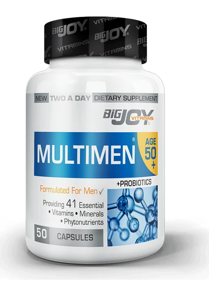 Suda Vitamin Multimen 50+ 50 Kapsül