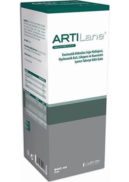 ARTILane Kollejen Şurup 900 ml BİO004698