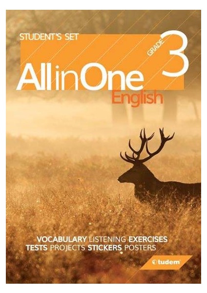 Tudem Yayınları 3. Sınıf İngilizce Seti All in One
