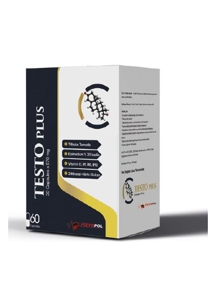Test Plus Tribulus 60 Tablet FİZ570086